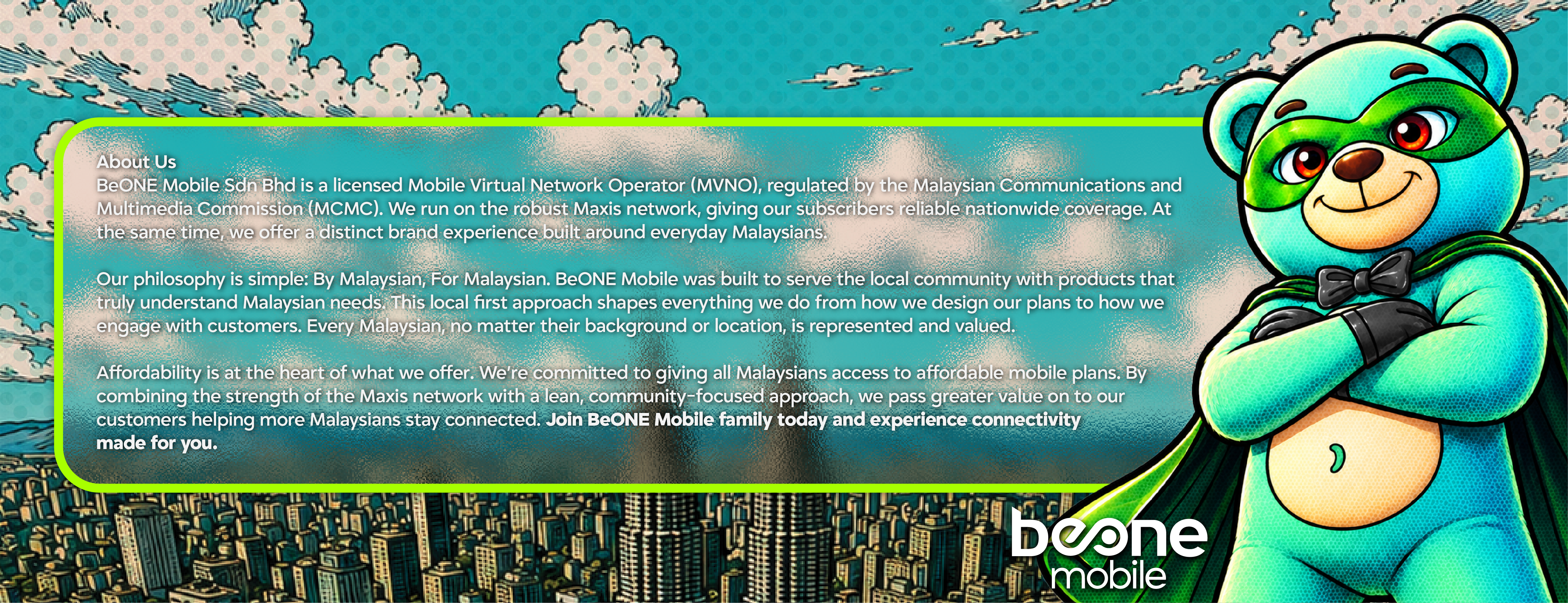 BeONE Banner